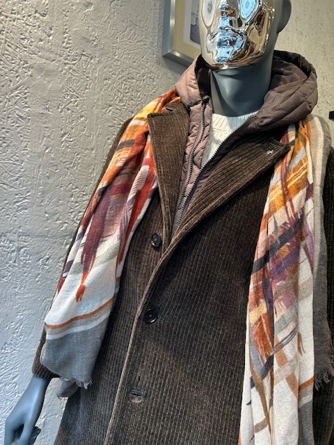 Manteau velours côtelé chocolat