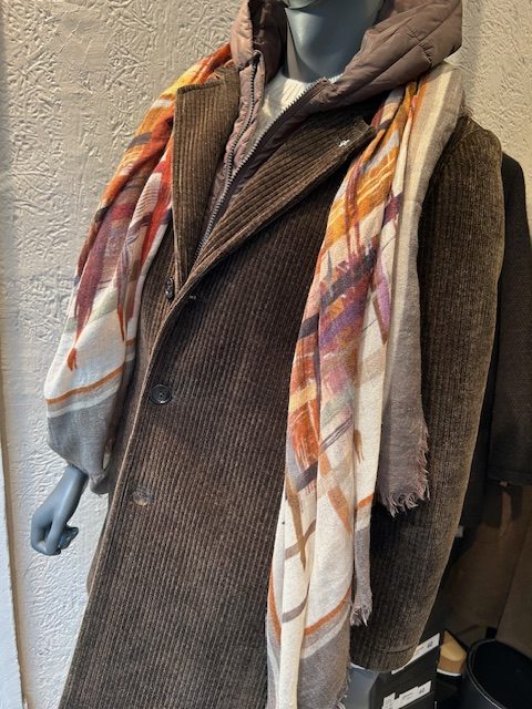 Manteau velours côtelé chocolat – Image 2