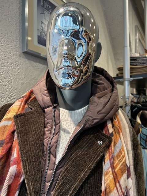 Manteau velours côtelé chocolat – Image 3