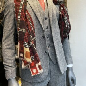 3 pièces en tweed gris